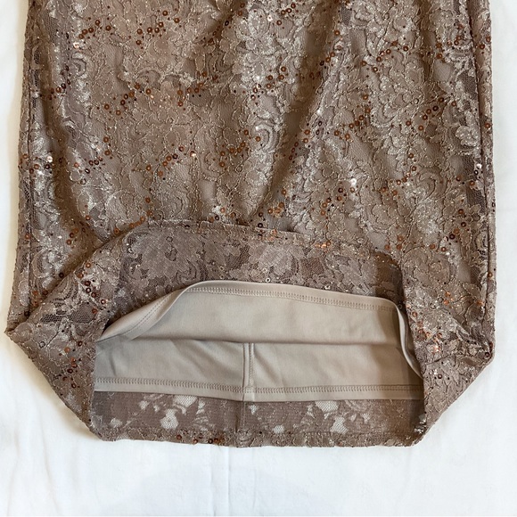 J Howard Lace Sequin Shift Dress - Picture 7 of 11